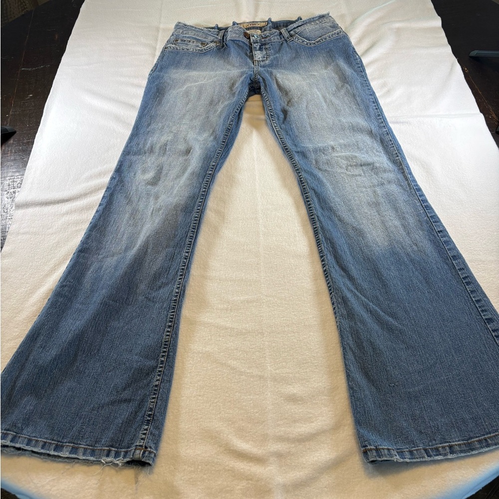 YMI Light Blue Flare Jeans
